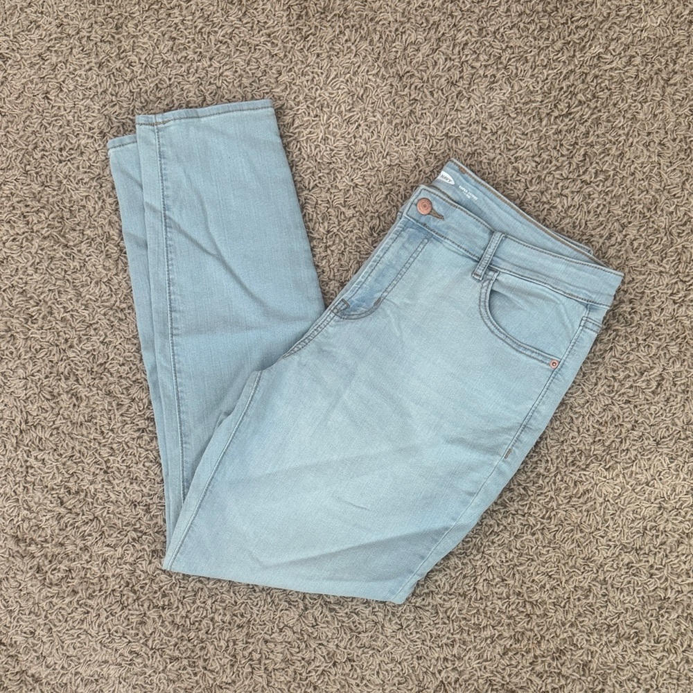Old Navy Light Blue Super Skinny Jeans for Women